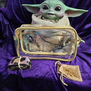 Transparent Stadium Bag w/2 Straps - new